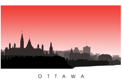 Ottawa Skyline Print